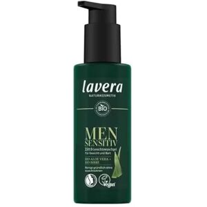 lavera Men Sensitiv Gel nettoyant 2 en 1 pour le visage Hydratant Nettoyage sans dessèchement Pour peaux sensibles Végétalien Cosmétique naturel 150 ml - Publicité lavera Men Sensitiv Gel nettoyant 2 en 1 pour le visage Hydratant Nettoyage sans dessèchement Pour peaux sensibles Végétalien Cosmétique naturel 150 ml - Publicité