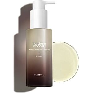 HARUHARU Wonder Black Rice Moisture Huile nettoyante en profondeur Nettoyant et démaquillant visage coréen, produit végétalien et sans cruauté animale Huile de Jojoba, Huile de Macadamia - Publicité HARUHARU Wonder Black Rice Moisture Huile nettoyante en profondeur Nettoyant et démaquillant visage coréen, produit végétalien et sans cruauté animale Huile de Jojoba, Huile de Macadamia - Publicité