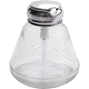 Wresetly Flacon vide pour démaquillant pour ongles Pompe en verre à pression - Publicité Wresetly Flacon vide pour démaquillant pour ongles Pompe en verre à pression - Publicité