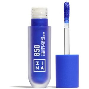 3ina MAKEUP The 24H Color Liquid Eyeshadow 850 Bleu électrique Ombre à Paupières Liquide Bleu électrique Longue Durée Efficacité 24H Waterproof Formula Texture Légère Vegan Cruelty Free - Publicité 3ina MAKEUP The 24H Color Liquid Eyeshadow 850 Bleu électrique Ombre à Paupières Liquide Bleu électrique Longue Durée Efficacité 24H Waterproof Formula Texture Légère Vegan Cruelty Free - Publicité