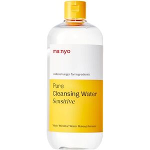 ma:nyo Pure Cleansing Water Sensitive (500 ml) – Triple + technologie micellaire, démaquillant démaquillant, nettoyant doux pour tous les types de peau, nettoyants et hydratés - Publicité ma:nyo Pure Cleansing Water Sensitive (500 ml) – Triple + technologie micellaire, démaquillant démaquillant, nettoyant doux pour tous les types de peau, nettoyants et hydratés - Publicité