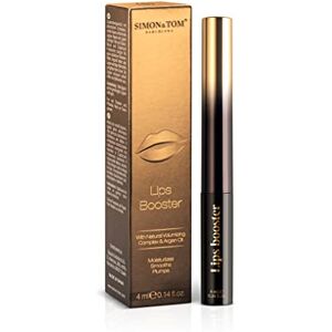 Simon & Tom Simon&Tom Gloss à Lèvres Nourrissant, Lips Booster, A l'huile d'Argan Biologique, Menthol et Poivre de Cayenne, Hydrate et Rafraîchit, Sans Paraben et Phtalate, Vegan, 4ml - Publicité Simon & Tom Simon&Tom Gloss à Lèvres Nourrissant, Lips Booster, A l'huile d'Argan Biologique, Menthol et Poivre de Cayenne, Hydrate et Rafraîchit, Sans Paraben et Phtalate, Vegan, 4ml - Publicité