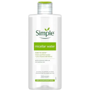 Simple - Micellar Eau Nettoyante - 6.7 oz - Eau Nettoyante - Publicité Simple - Micellar Eau Nettoyante - 6.7 oz - Eau Nettoyante - Publicité