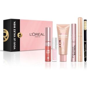 L'Oreal Paris L'Oréal Paris Coffret Maquillage Full Look 6 produits Mascara, Enlumineur Lumi Glotion, Lumi Blush Liquide, Gloss Plump Ambition, Superliner Feutre Waterproof Perfect Slim, Shadow Stick Crayon - Publicité L'Oreal Paris L'Oréal Paris Coffret Maquillage Full Look 6 produits Mascara, Enlumineur Lumi Glotion, Lumi Blush Liquide, Gloss Plump Ambition, Superliner Feutre Waterproof Perfect Slim, Shadow Stick Crayon - Publicité