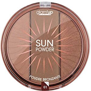 Glam Up Glam'Up Paris Poudre 3 étapes Trio Soleil Palette Bronzante et Contouring Effet Bonne Mine 29 gr - Publicité Glam Up Glam'Up Paris Poudre 3 étapes Trio Soleil Palette Bronzante et Contouring Effet Bonne Mine 29 gr - Publicité
