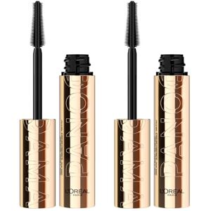 L'Oreal Paris L'Oréal Paris Panorama Mascara Volumateur Couleur Brun avec Complexe Stretchflex Effet d'agrandissement sans grumeaux Convient aux Yeux Sensibles 2 Mascaras - Publicité L'Oreal Paris L'Oréal Paris Panorama Mascara Volumateur Couleur Brun avec Complexe Stretchflex Effet d'agrandissement sans grumeaux Convient aux Yeux Sensibles 2 Mascaras - Publicité