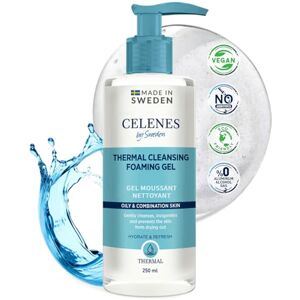 Celenes By Sweden Gel Nettoyant Visage Thermal, Mousse Nettoyante Visage 250ml, Nettoyants Visages Sans Parabèn-Alcool, Demaquillage Visage aux Extraits Naturels, Nettoyant Visage Peau Grasse & Mixte - Publicité Celenes By Sweden Gel Nettoyant Visage Thermal, Mousse Nettoyante Visage 250ml, Nettoyants Visages Sans Parabèn-Alcool, Demaquillage Visage aux Extraits Naturels, Nettoyant Visage Peau Grasse & Mixte - Publicité