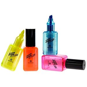 Mustard NG6015 Surligneurs fluos Vernis à ongles High styler Multicolore Set de 4 assortis - Publicité Mustard NG6015 Surligneurs fluos Vernis à ongles High styler Multicolore Set de 4 assortis - Publicité