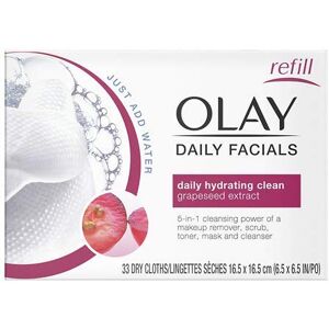 Olay - 4-In-1 Daily Facial Cloths - Peau Normale - Publicité Olay - 4-In-1 Daily Facial Cloths - Peau Normale - Publicité