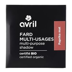 Fard Multi-Usages Bio Avril - Paprika - Vegan Certifié - Publicité Fard Multi-Usages Bio Avril - Paprika - Vegan Certifié - Publicité
