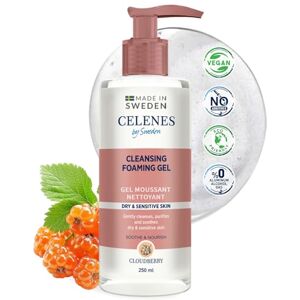 Celenes By Sweden Gel Nettoyant Visage Plaquebière, Mousse Nettoyante Visage 250ml, Nettoyants Visages Apaiser-Nourrir, Demaquillage Visage Sans Parabèn-Alcool, Nettoyant Visage Peau Sensible & Sèche - Publicité Celenes By Sweden Gel Nettoyant Visage Plaquebière, Mousse Nettoyante Visage 250ml, Nettoyants Visages Apaiser-Nourrir, Demaquillage Visage Sans Parabèn-Alcool, Nettoyant Visage Peau Sensible & Sèche - Publicité