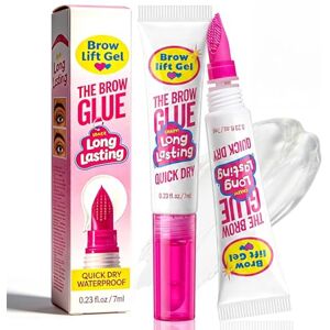 Favelable 2 Pièces Gel Fixateur Sourcils, Gel Styling Sourcils Effet Laminé, gel Coiffant sourcils Avec Brosse Applicateur, Finition Sans Résidus Pour Look Naturel - Publicité Favelable 2 Pièces Gel Fixateur Sourcils, Gel Styling Sourcils Effet Laminé, gel Coiffant sourcils Avec Brosse Applicateur, Finition Sans Résidus Pour Look Naturel - Publicité