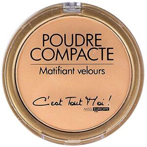 miss europe POUDRE COMPACTE N°02 Clair - Publicité miss europe POUDRE COMPACTE N°02 Clair - Publicité