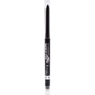 Rimmel London Exaggerate Smoke N Shine Eyeliner 001 Little Black Smokey For Women 0.009 oz Eyeliner - Publicité Rimmel London Exaggerate Smoke N Shine Eyeliner 001 Little Black Smokey For Women 0.009 oz Eyeliner - Publicité