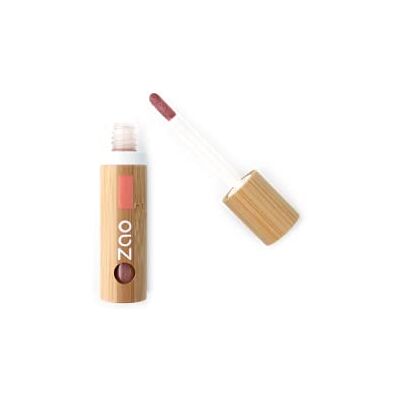 Baume à Lèvres Bio ZAO 015 Glam Brown - Gloss - Publicité Baume à Lèvres Bio ZAO 015 Glam Brown - Gloss - Publicité