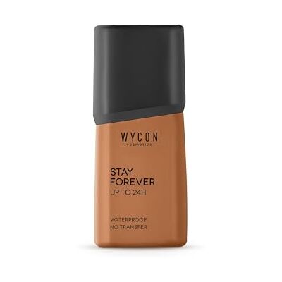 WYCON cosmetics STAY FOREVER Fond de teint waterproof, long lasting 24h et no transfert NC50 - Publicité WYCON cosmetics STAY FOREVER Fond de teint waterproof, long lasting 24h et no transfert NC50 - Publicité