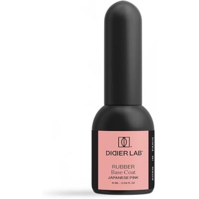 DIDIER LAB Premium Rubber Base Gel Sans Hema & TPO Japanese Pink 10ml Vernis Semi Permanent à Ongles UV Base Coat Semi Permanent Manucurist Nail Art Gel UV Ongle Couleur - Publicité DIDIER LAB Premium Rubber Base Gel Sans Hema & TPO Japanese Pink 10ml Vernis Semi Permanent à Ongles UV Base Coat Semi Permanent Manucurist Nail Art Gel UV Ongle Couleur - Publicité