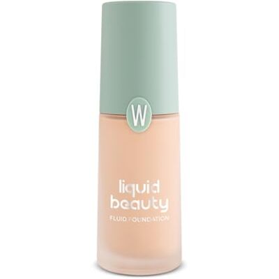 WYCON cosmetics LIQUID BEAUTY Fond de teint liquide satiné, Correcteur incarné cernes avec couverture naturelle 01 FAIR - Publicité WYCON cosmetics LIQUID BEAUTY Fond de teint liquide satiné, Correcteur incarné cernes avec couverture naturelle 01 FAIR - Publicité