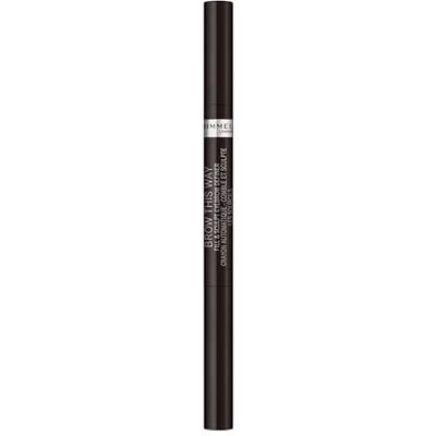 Rimmel 0065 crayon automatique- comble et sculpte les sourcils Noir (004 soft black) 0,25g - Publicité Rimmel 0065 crayon automatique- comble et sculpte les sourcils Noir (004 soft black) 0,25g - Publicité