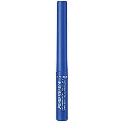 Rimmel Eyeliner Wonder'Proof Waterproof et sans transfert Longue Tenue 05 Pure blue 1,4ml - Publicité Rimmel Eyeliner Wonder'Proof Waterproof et sans transfert Longue Tenue 05 Pure blue 1,4ml - Publicité