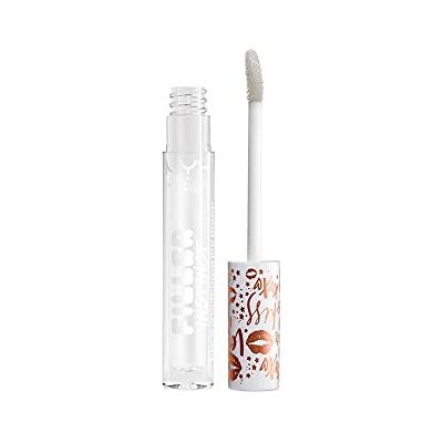 NYX PROFESSIONAL MAKEUP Gloss Repulpant Filler Instinct, Brillant & Hydratant, Formule Vegan, Teinte : Let's Glaze (01 Transparent) - Publicité NYX PROFESSIONAL MAKEUP Gloss Repulpant Filler Instinct, Brillant & Hydratant, Formule Vegan, Teinte : Let's Glaze (01 Transparent) - Publicité