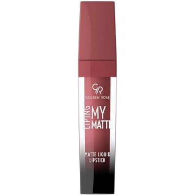 Golden Rose Rouge à Lèvres Liping My Matte 10 Laos Rouge à Lèvres 10 Laos 5 Ml - Publicité Golden Rose Rouge à Lèvres Liping My Matte 10 Laos Rouge à Lèvres 10 Laos 5 Ml - Publicité