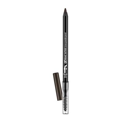 Flormar Extreme Tattoo Crayon à sourcils longue durée avec finition en poudre et brosse, texture douce pour des sourcils naturels, plus pleins et définis, 003, marron foncé, 1,2 g - Publicité Flormar Extreme Tattoo Crayon à sourcils longue durée avec finition en poudre et brosse, texture douce pour des sourcils naturels, plus pleins et définis, 003, marron foncé, 1,2 g - Publicité