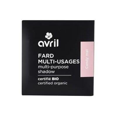 Fard à Paupières Multi-Usages Bio Avril - Candy Mat - Publicité Fard à Paupières Multi-Usages Bio Avril - Candy Mat - Publicité