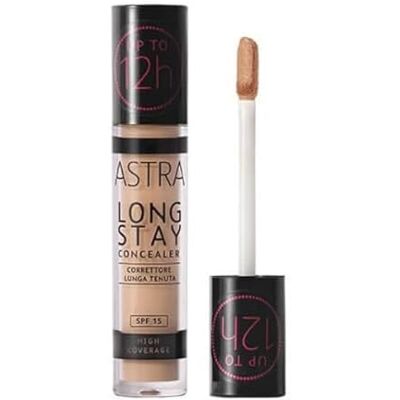 Astra Make-up Long Stay Concealer Pêche SPF 15 - Correcteur - Publicité Astra Make-up Long Stay Concealer Pêche SPF 15 - Correcteur - Publicité