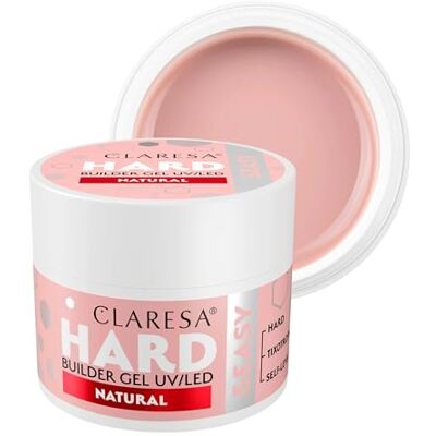 CLARESA Gel de construction Hard&Easy Natural, 12 g - Publicité CLARESA Gel de construction Hard&Easy Natural, 12 g - Publicité