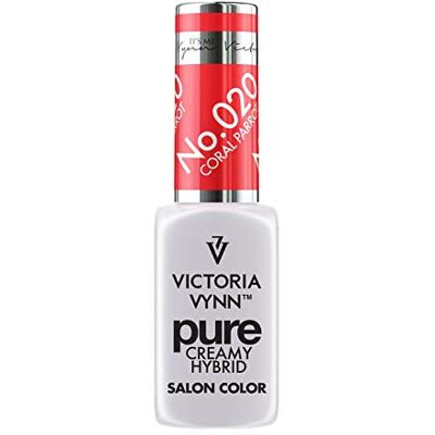 Victoria Vynn - Pure Creamy - 020 Perroquet Corail - Vernis Gel - Publicité Victoria Vynn - Pure Creamy - 020 Perroquet Corail - Vernis Gel - Publicité