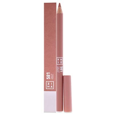 3ina MAKEUP The Lip Pencil 581 Beige clair Crayon a Lèvres Beige clair Matte Longue Tenue Crayon a Lèvres avec de L'huile de Jojoba Lip Liner Crémeux et Hydratant Vegan Cruelty Free - Publicité 3ina MAKEUP The Lip Pencil 581 Beige clair Crayon a Lèvres Beige clair Matte Longue Tenue Crayon a Lèvres avec de L'huile de Jojoba Lip Liner Crémeux et Hydratant Vegan Cruelty Free - Publicité