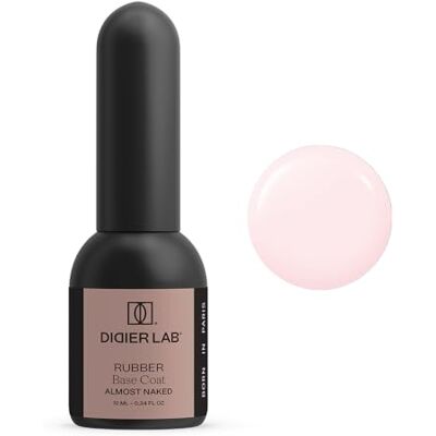 DIDIER LAB Rubber Base Coat Vernis Semi Permanent Almost Naked Vernis à Ongles Semi Permanent Vernis Gel UV Semi Permanent Nail Art Gel Pour Ongle Gel Ongle UV French Manucure Gel Polish - Publicité DIDIER LAB Rubber Base Coat Vernis Semi Permanent Almost Naked Vernis à Ongles Semi Permanent Vernis Gel UV Semi Permanent Nail Art Gel Pour Ongle Gel Ongle UV French Manucure Gel Polish - Publicité