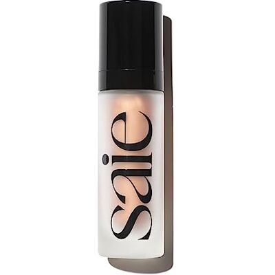 Saie Glowy Super Gel – Apprêt de maquillage hydratant et sérum lumineux enrichi en vitamine C et huile de squalane – Surligneur liquide intégral pour peau instantanée en verre – Sunglow (28,3 g) - Publicité Saie Glowy Super Gel – Apprêt de maquillage hydratant et sérum lumineux enrichi en vitamine C et huile de squalane – Surligneur liquide intégral pour peau instantanée en verre – Sunglow (28,3 g) - Publicité