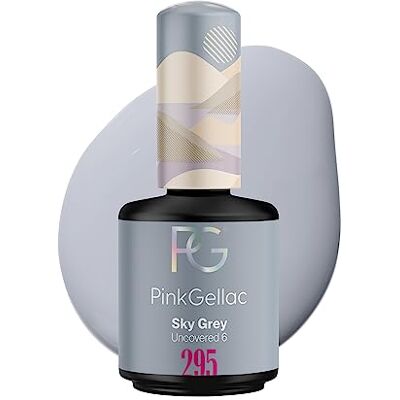 Pink Gellac Vernis Semi Permanent, Vegan 295 Sky Grey 15ml - Publicité Pink Gellac Vernis Semi Permanent, Vegan 295 Sky Grey 15ml - Publicité