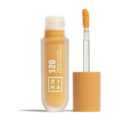 3ina MAKEUP The 24H Color Liquid Eyeshadow 120 Jaune citrouille Ombre à Paupières Liquide Jaune citrouille Longue Durée Efficacité 24H Waterproof Texture Légère Vegan Cruelty Free - Publicité 3ina MAKEUP The 24H Color Liquid Eyeshadow 120 Jaune citrouille Ombre à Paupières Liquide Jaune citrouille Longue Durée Efficacité 24H Waterproof Texture Légère Vegan Cruelty Free - Publicité