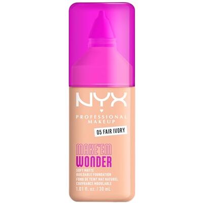 NYX Professional Makeup Make ‘Em Wonder Light Matissime Foundation - Foundation - Publicité NYX Professional Makeup Make ‘Em Wonder Light Matissime Foundation - Foundation - Publicité