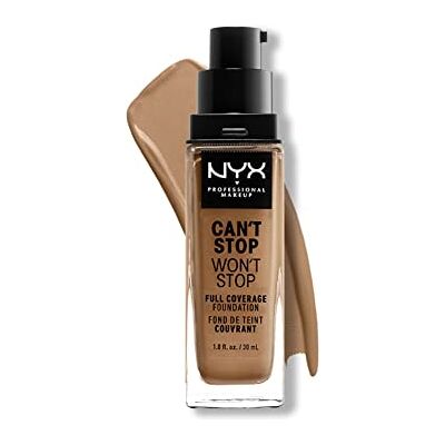 NYX PROFESSIONAL MAKEUP Can't Stop Won't Stop Fond de Teint Haute Couvrance - Fini Mat - Publicité NYX PROFESSIONAL MAKEUP Can't Stop Won't Stop Fond de Teint Haute Couvrance - Fini Mat - Publicité