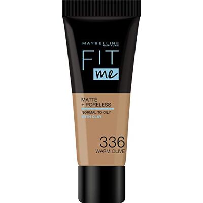 Maybelline New York - Fit Me Matte Poreless - 336 Golden Olive - Publicité Maybelline New York - Fit Me Matte Poreless - 336 Golden Olive - Publicité