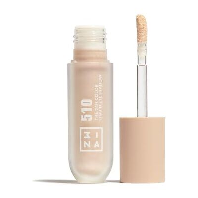 3ina MAKEUP The 24H Color Liquid Eyeshadow 510 Beige perlé Ombre à Paupières Liquide Beige perlé Longue Durée Efficacité 24H Waterproof Formula Texture Légère Vegan Cruelty Free - Publicité 3ina MAKEUP The 24H Color Liquid Eyeshadow 510 Beige perlé Ombre à Paupières Liquide Beige perlé Longue Durée Efficacité 24H Waterproof Formula Texture Légère Vegan Cruelty Free - Publicité