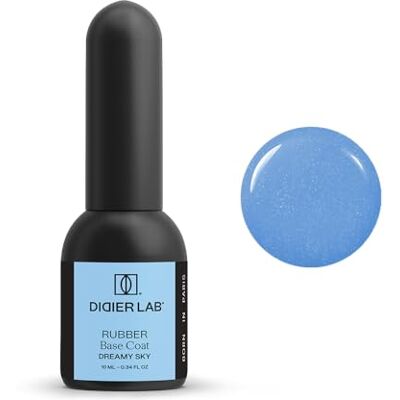 DIDIER LAB Premium Rubber Base Gel Sans Hema & TPO Dreamy Sky 10ml Vernis Semi Permanent à Ongles UV Base Coat Semi Permanent Manucurist Nail Art Gel UV Ongle Couleur - Publicité DIDIER LAB Premium Rubber Base Gel Sans Hema & TPO Dreamy Sky 10ml Vernis Semi Permanent à Ongles UV Base Coat Semi Permanent Manucurist Nail Art Gel UV Ongle Couleur - Publicité