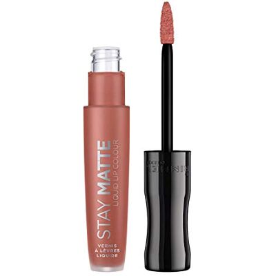 Rimmel Rouge à Lèvres Stay Matte Liquide Fini mat Waterproof et sans transfert 700 Be my Baby 5,5ml - Publicité Rimmel Rouge à Lèvres Stay Matte Liquide Fini mat Waterproof et sans transfert 700 Be my Baby 5,5ml - Publicité