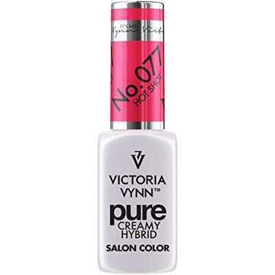 Victoria Vynn - Pure Creamy - 077 Hot Shot - Vernis en gel rose - Publicité Victoria Vynn - Pure Creamy - 077 Hot Shot - Vernis en gel rose - Publicité