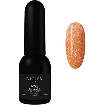DIDIER LAB Premium Vernis Semi-Permanent Brillant No. 13 Flash Gel UV LED Pailleté Effet Flash Diamant Haute Pigmentation Auto-Nivelant Brillance Intense Longue Tenue Gel Polish 8ml - Publicité DIDIER LAB Premium Vernis Semi-Permanent Brillant No. 13 Flash Gel UV LED Pailleté Effet Flash Diamant Haute Pigmentation Auto-Nivelant Brillance Intense Longue Tenue Gel Polish 8ml - Publicité