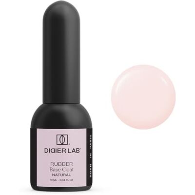 DIDIER LAB Rubber Base Coat Vernis Semi Permanent Natural Vernis à Ongles Semi Permanent Vernis Gel UV Semi Permanent Nail Art Gel Pour Ongle Gel Ongle UV French Manucure Gel Polish - Publicité DIDIER LAB Rubber Base Coat Vernis Semi Permanent Natural Vernis à Ongles Semi Permanent Vernis Gel UV Semi Permanent Nail Art Gel Pour Ongle Gel Ongle UV French Manucure Gel Polish - Publicité