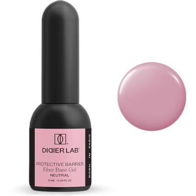 DIDIER LAB Premium Fiber Base Coat Vernis Semi Permanent Neutral Vernis à Ongles Gel UV Sans HEMA ni TPO Nail Art Gel Pour Ongle Gel Ongle UV French Manucure Gel Polish 10ml - Publicité DIDIER LAB Premium Fiber Base Coat Vernis Semi Permanent Neutral Vernis à Ongles Gel UV Sans HEMA ni TPO Nail Art Gel Pour Ongle Gel Ongle UV French Manucure Gel Polish 10ml - Publicité