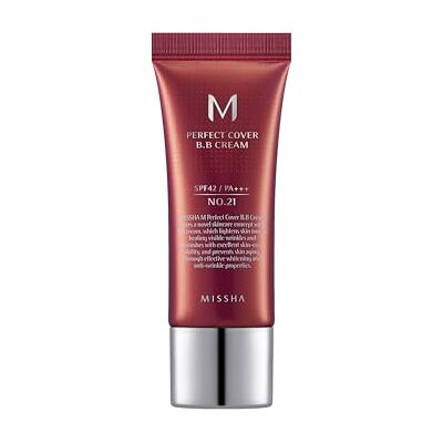 Missha M Perfect Cover BB Crème Light Beige - BB Crème - Publicité Missha M Perfect Cover BB Crème Light Beige - BB Crème - Publicité