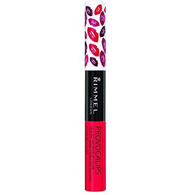 Rimmel Provocalips 16hr Kissproof Lipstick, Kiss Me You Fool, 0.14 Fluid Ounce by - Publicité Rimmel Provocalips 16hr Kissproof Lipstick, Kiss Me You Fool, 0.14 Fluid Ounce by - Publicité