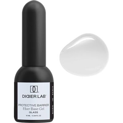 DIDIER LAB Premium Fiber Base Coat Vernis Semi Permanent Glass Vernis à Ongles Gel UV Sans HEMA ni TPO Nail Art Gel Pour Ongle Gel Ongle UV French Manucure Gel Polish 10ml - Publicité DIDIER LAB Premium Fiber Base Coat Vernis Semi Permanent Glass Vernis à Ongles Gel UV Sans HEMA ni TPO Nail Art Gel Pour Ongle Gel Ongle UV French Manucure Gel Polish 10ml - Publicité