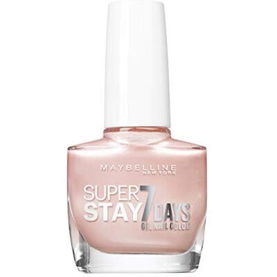 Maybelline - SuperStay 7 Days - 78 Porcelaine - nail polish - Publicité Maybelline - SuperStay 7 Days - 78 Porcelaine - nail polish - Publicité